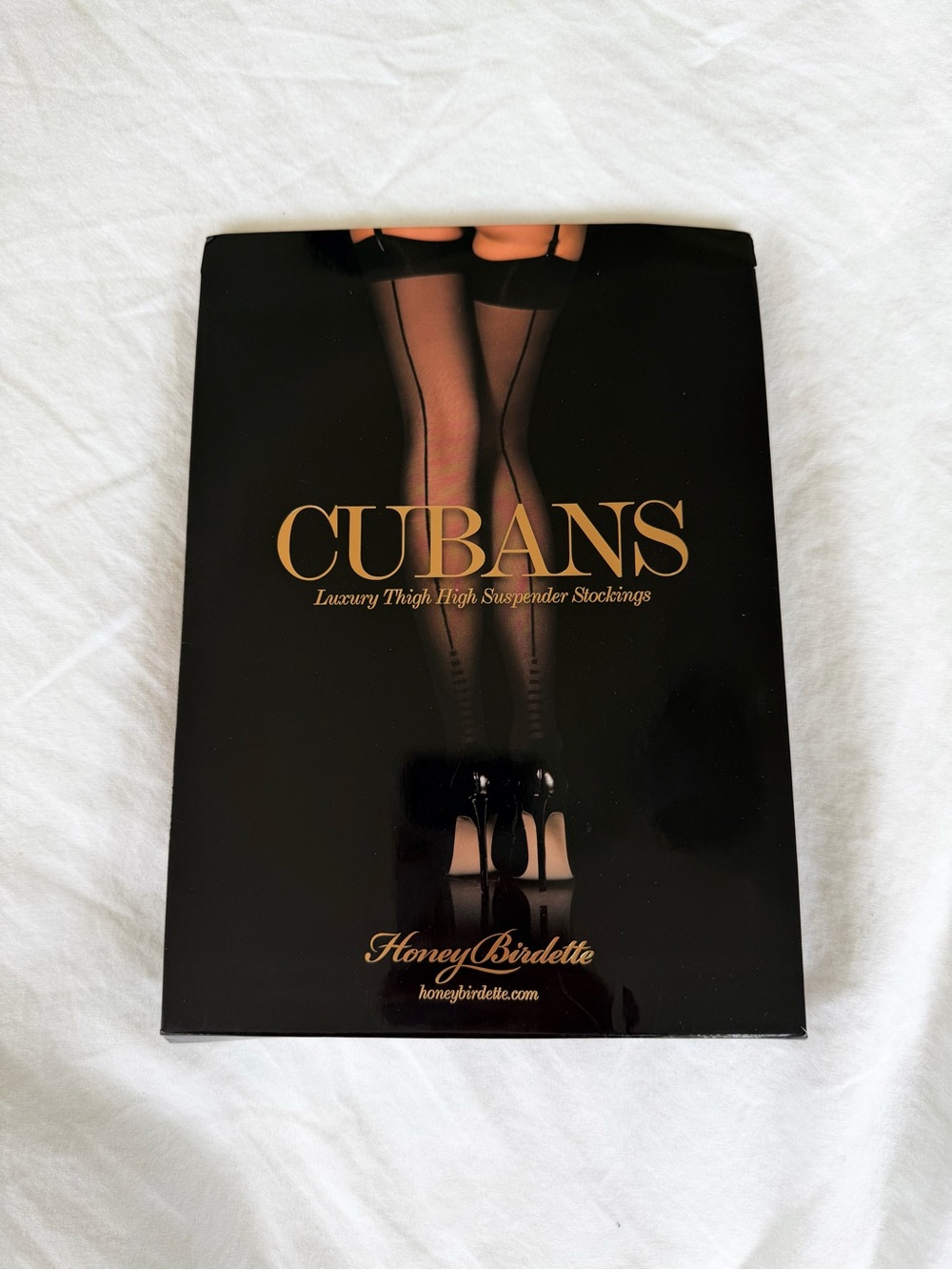 ✨ NWT Honey Birdette Cubans Thigh High Suspender Stockings - Small ✨